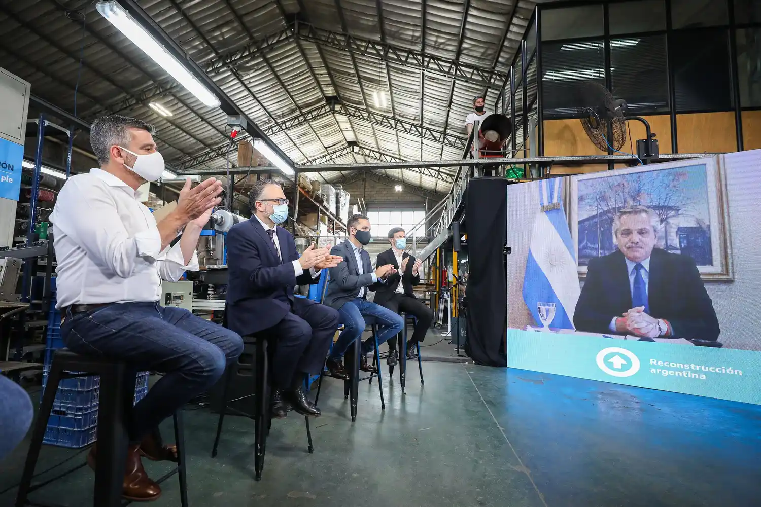 Hurlingham: El presidente lanzó el Plan de Reactivación e Inclusión Financiera para Pymes