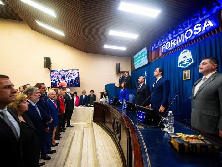 En un acto histórico, Insfrán encabezó 
la jura de la nueva Constitución de Formosa
