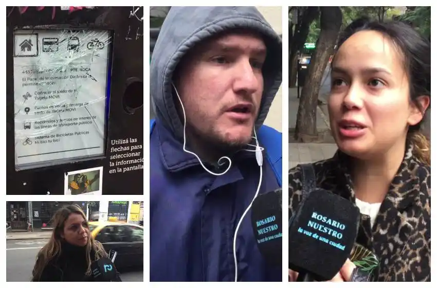 Video: los usuarios opinaron sobre el funcionamiento de los tótems en las paradas