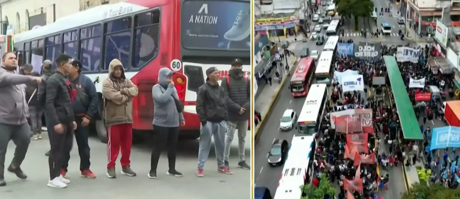 Movilización piquetera hacia la Quinta de Olivos con corte de la avenida que conecta con CABA