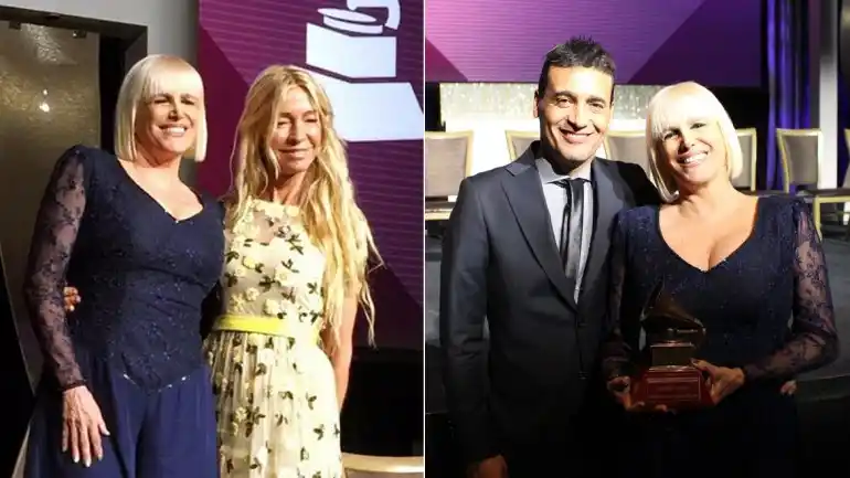 Valeria Lynch recibió un premio Grammy