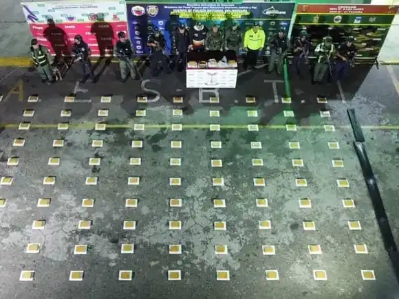Incautan 105 panelas de droga en el Táchira (+Reporte)
