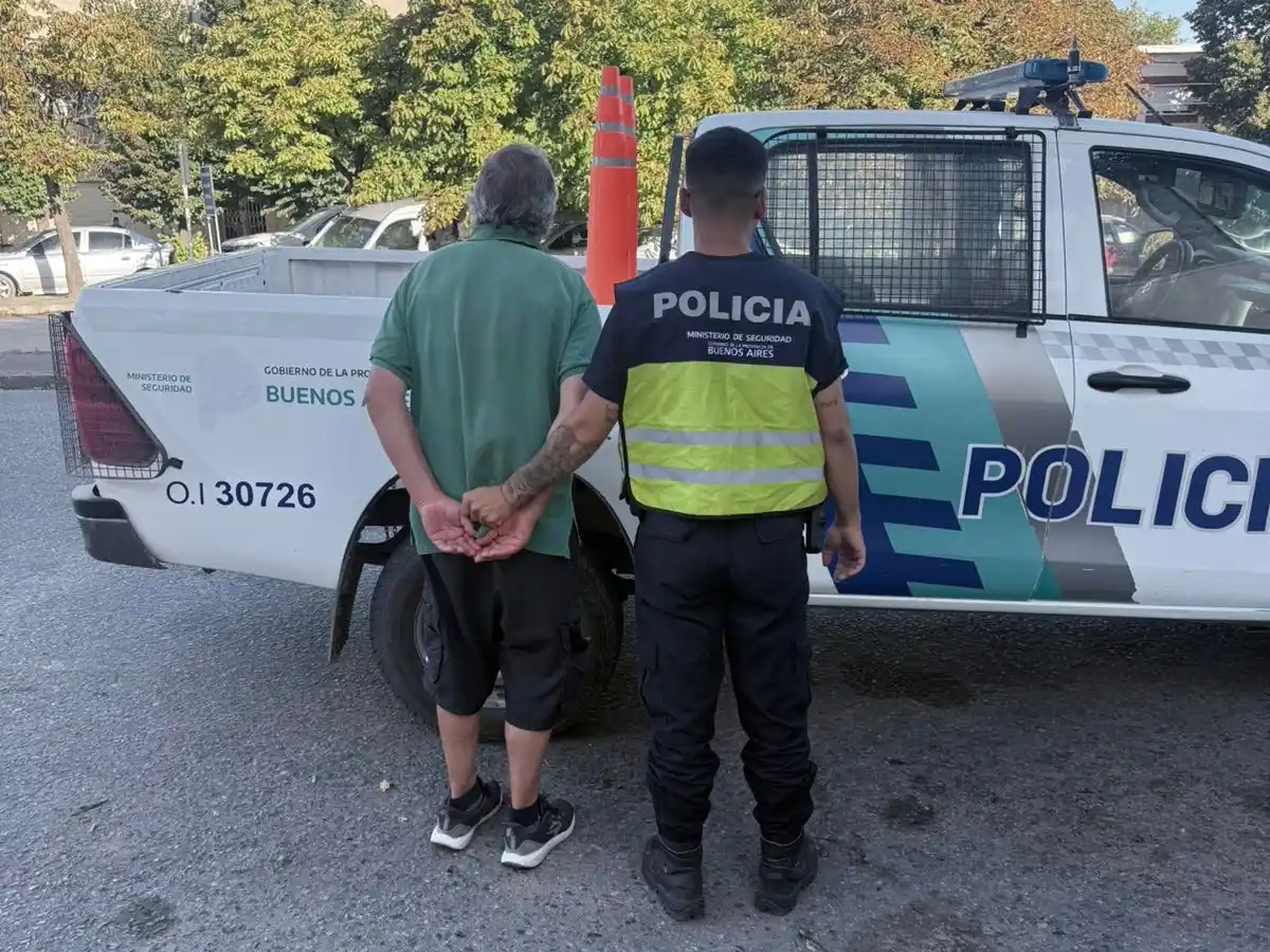 Un sujeto fue aprehendido