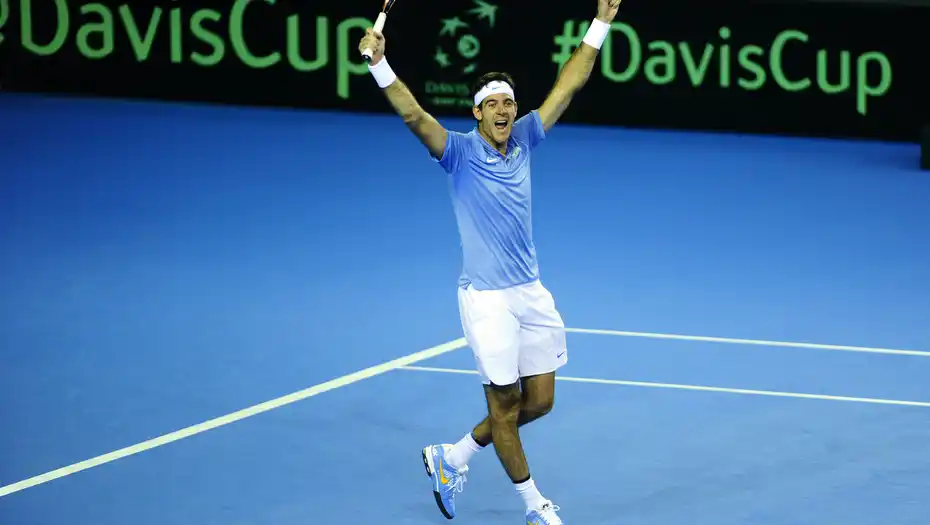 Del Potro le dijo adiós para siempre a la Copa Davis