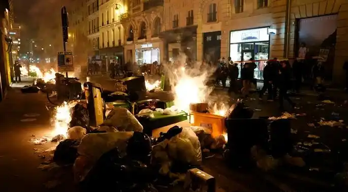 No cesan las protestas en Francia.