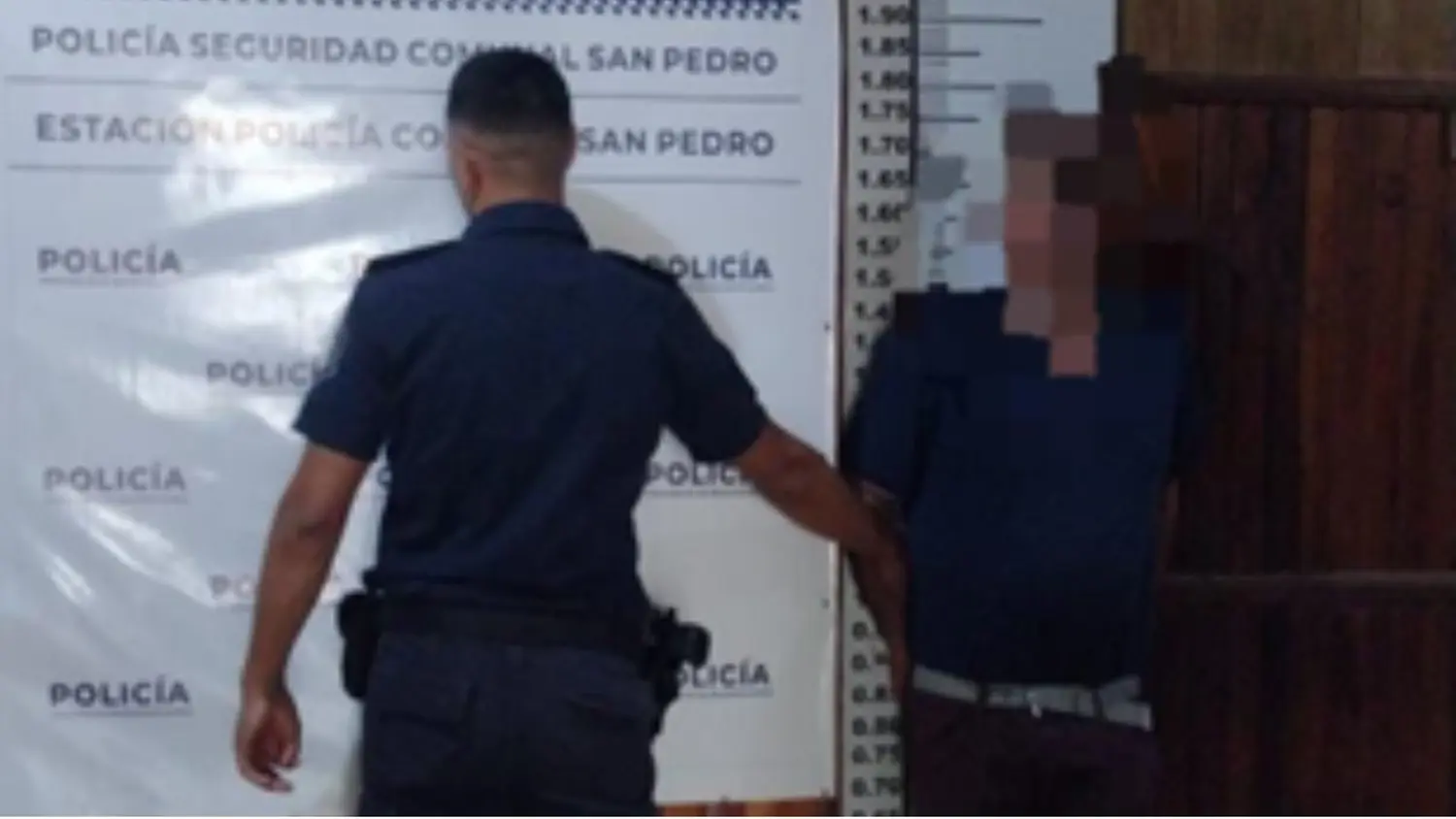 El hombre de 67 años fue trasladado a la Comisaria.