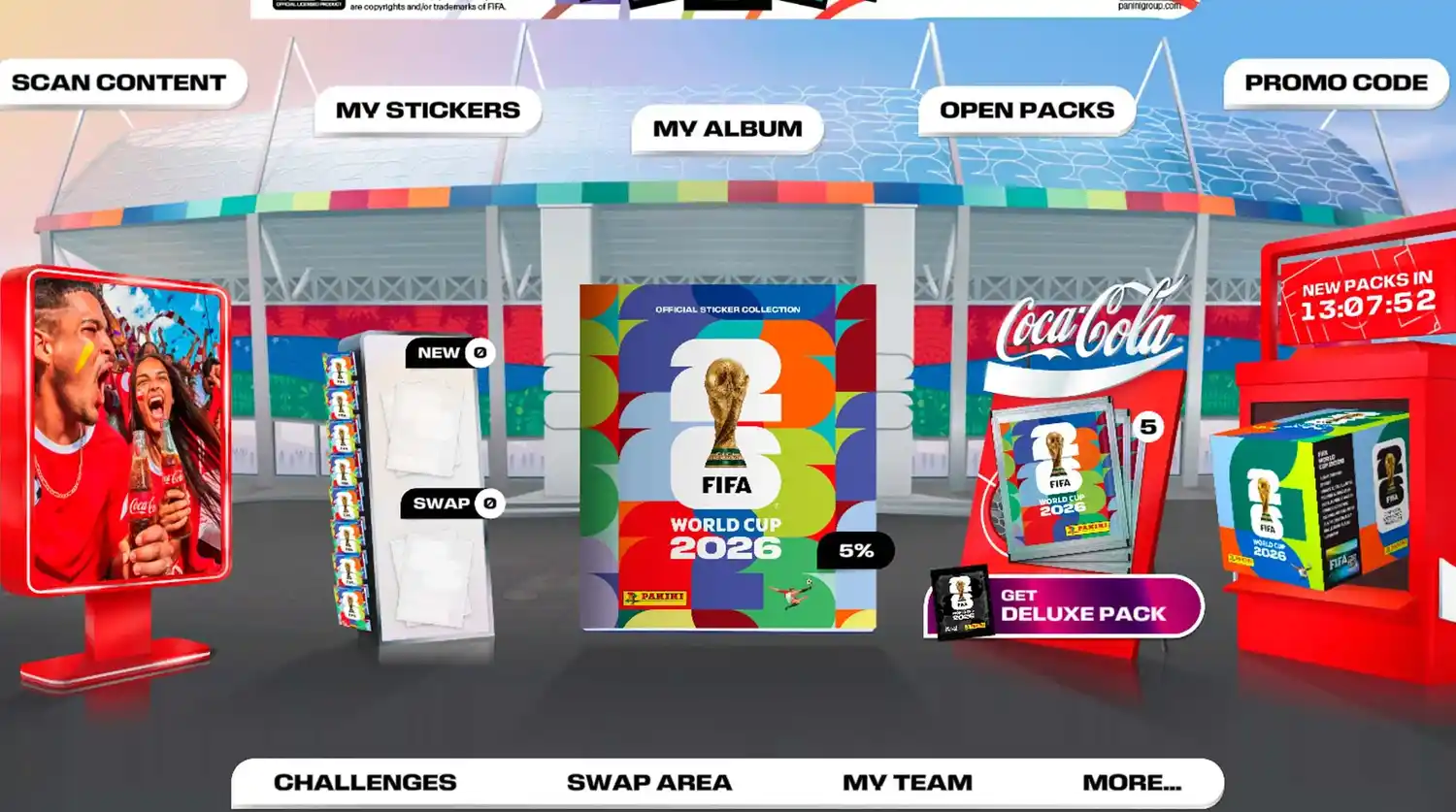 Ya se puede completar el álbum digital del Mundial 2026 sin gastar plata: cómo funciona