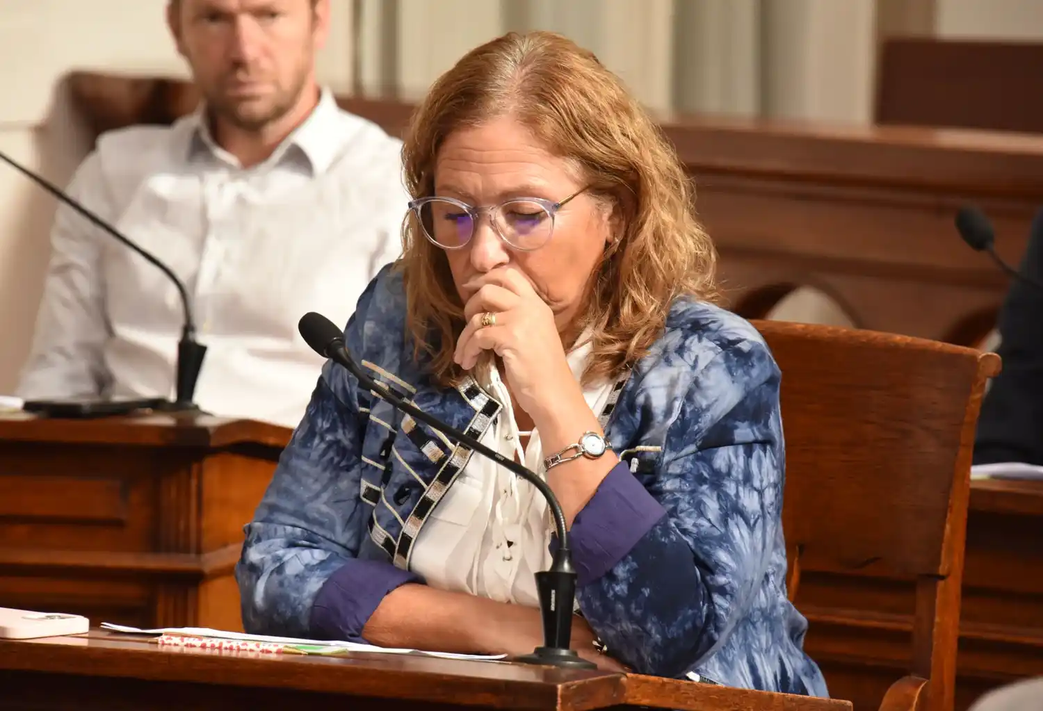 La concejal de Acción Tandilense - La Libertad Avanza, Luján Fiego.