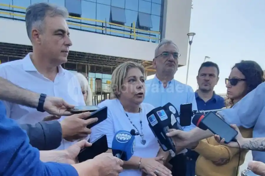 Martorano recorrió la obra del Hospital Regional: "Rafaela será un polo de referencia medicinal"