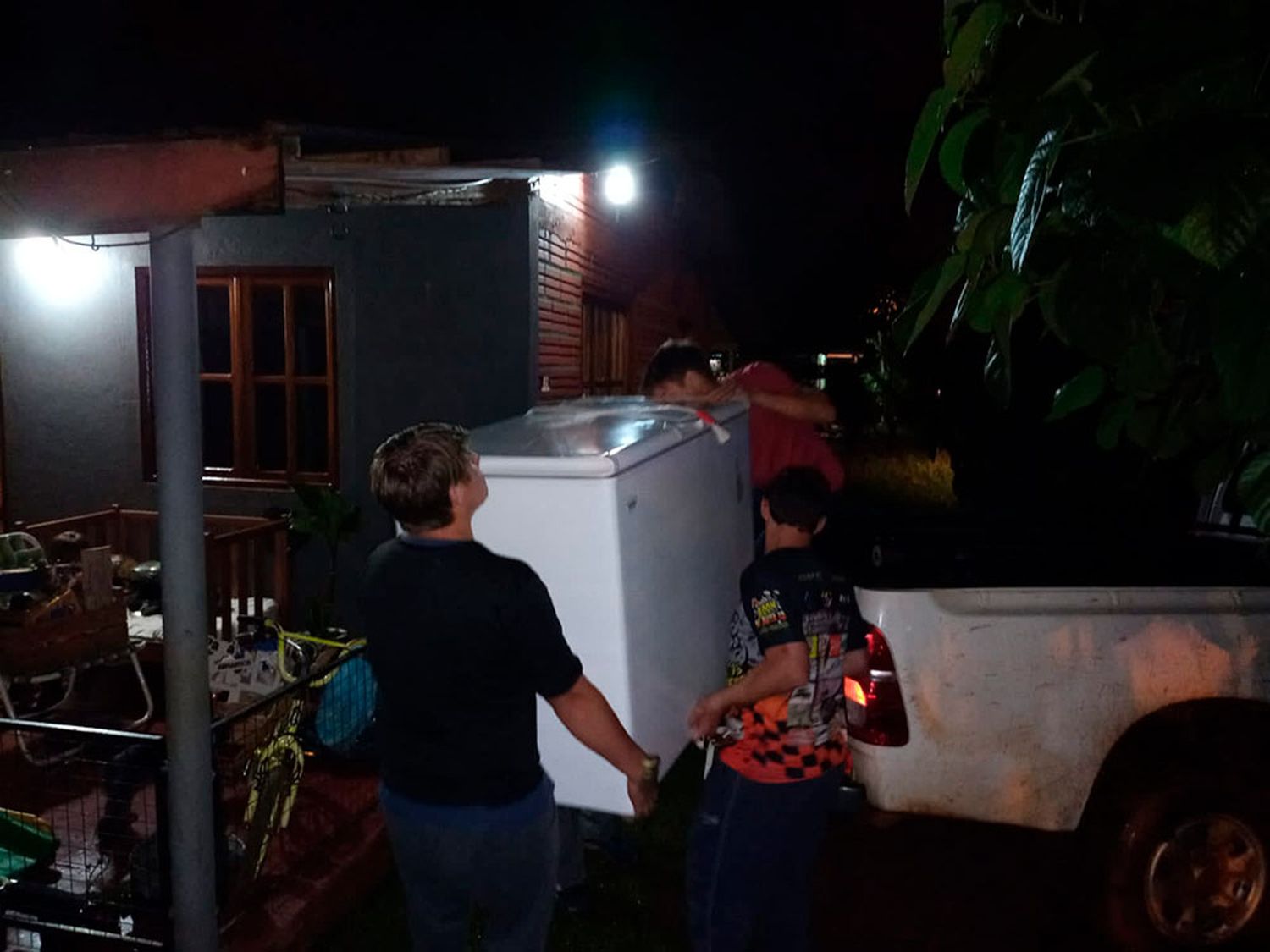 El Soberbio |  lluvia torrencial y aumenta el número de evacuados