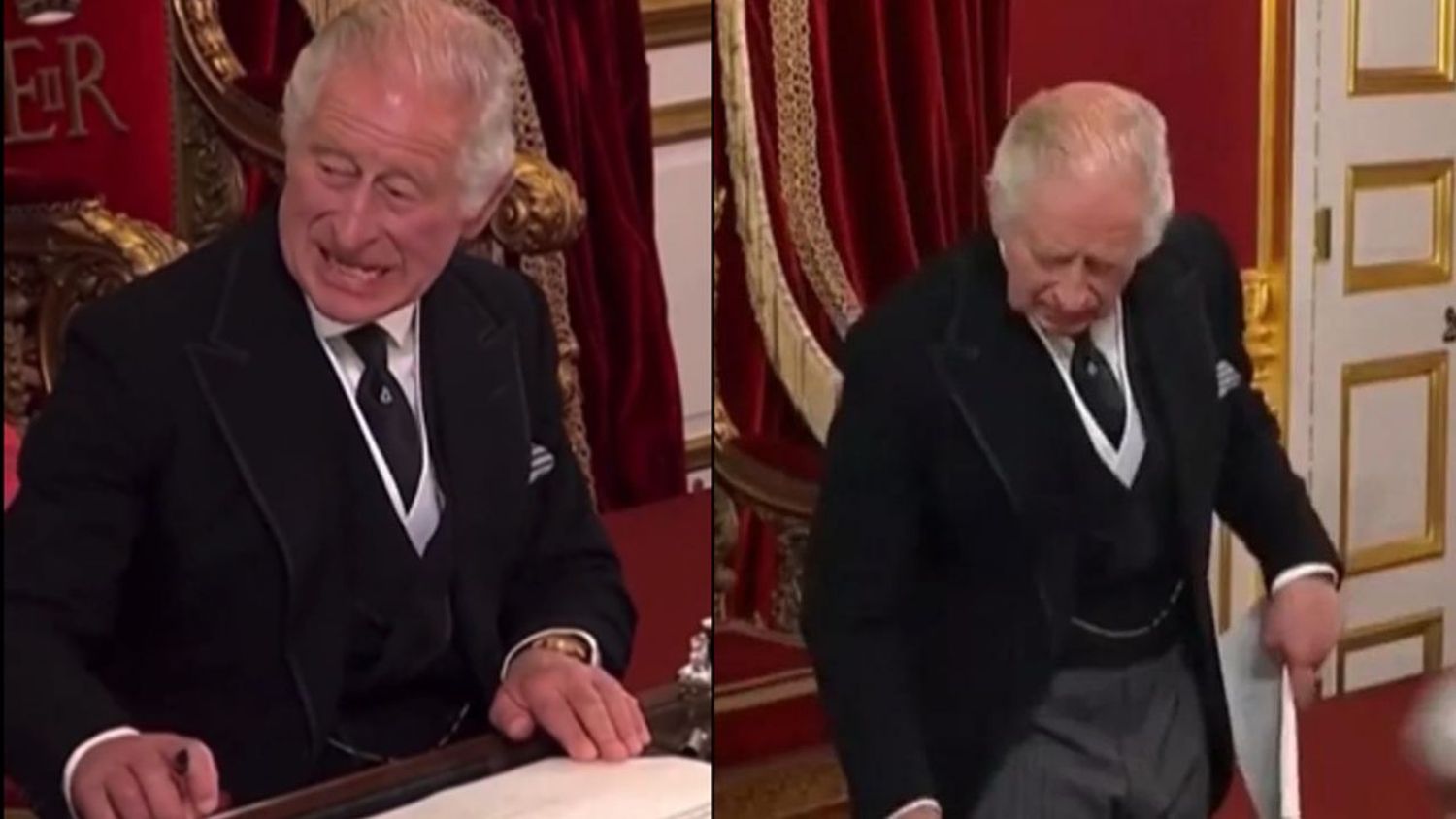 Carlos III es criticado por sus gestos a quienes le atienden (+ video)