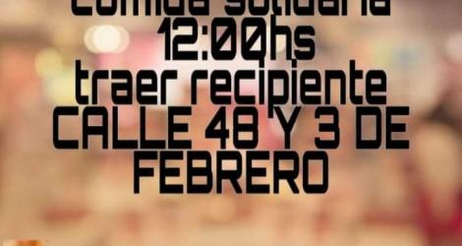 Comida solidaria