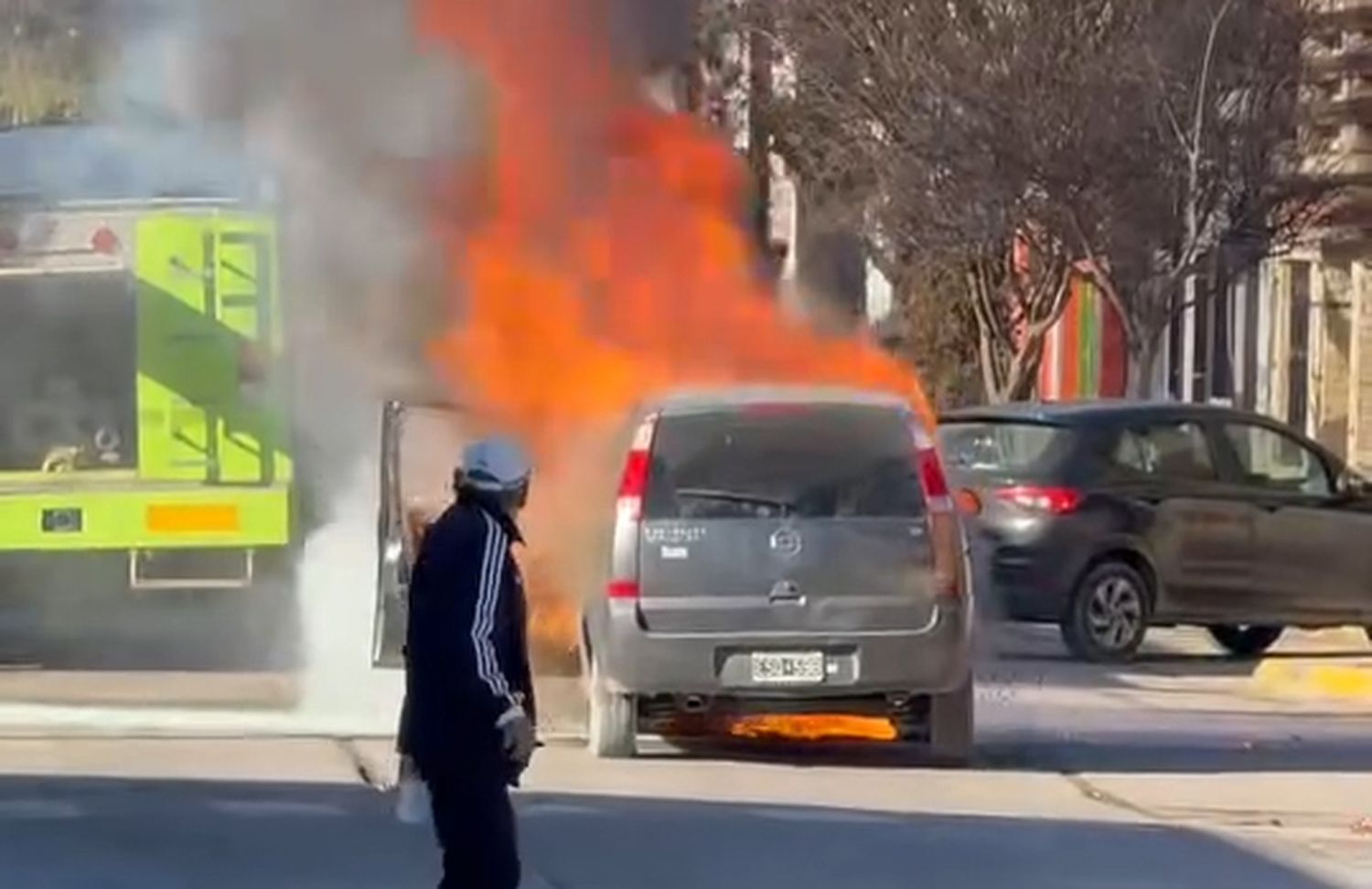 auto quemado