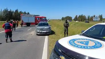 Ocurrió a la altura del kilómetro 305, en dirección a Roldán.