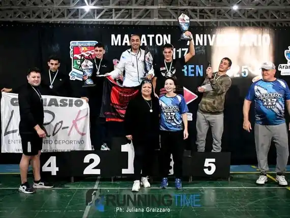 Luis Videla se impuso en la Maratón Aniversario de Aranguren