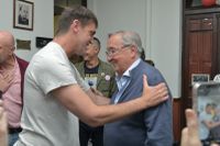 "Felicito al Intendente y le deseo la mayor de las suertes"