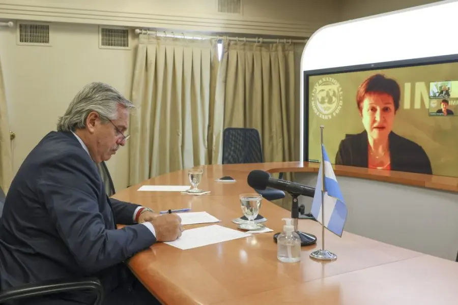 Alberto Fernández habló con Georgieva sobre el desembarco de Massa en el Gabinete