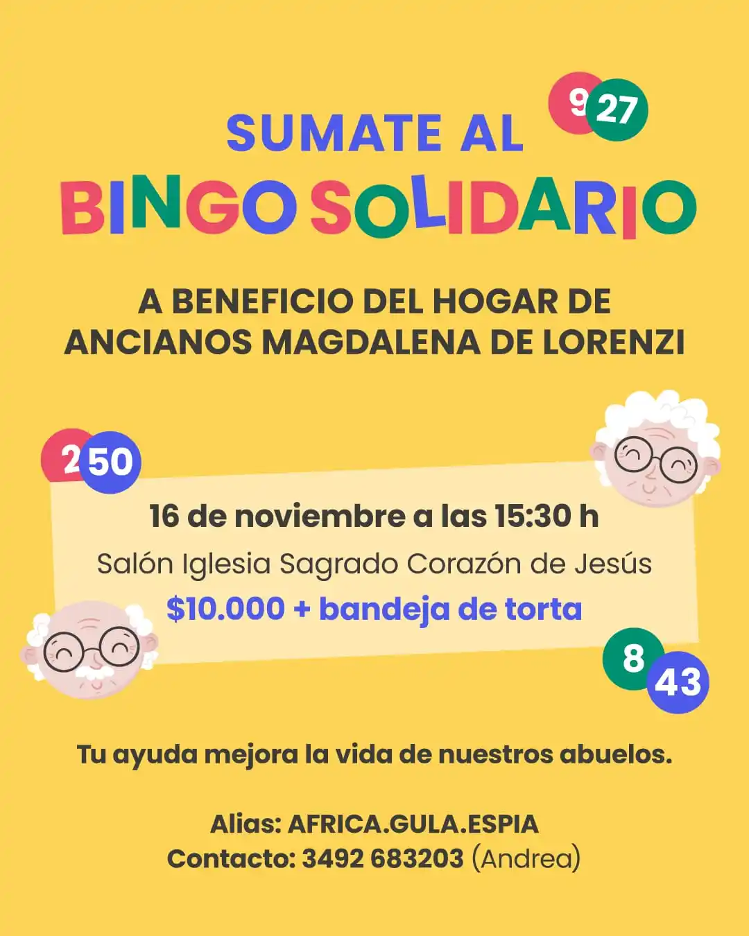 Invitacion al mate bingo