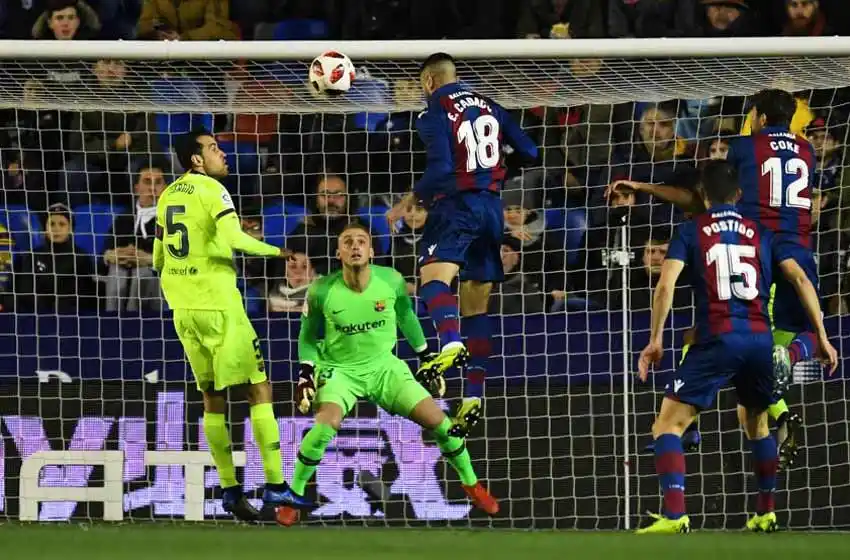 Sin la presencia de Messi, Barcelona perdió ante Levante