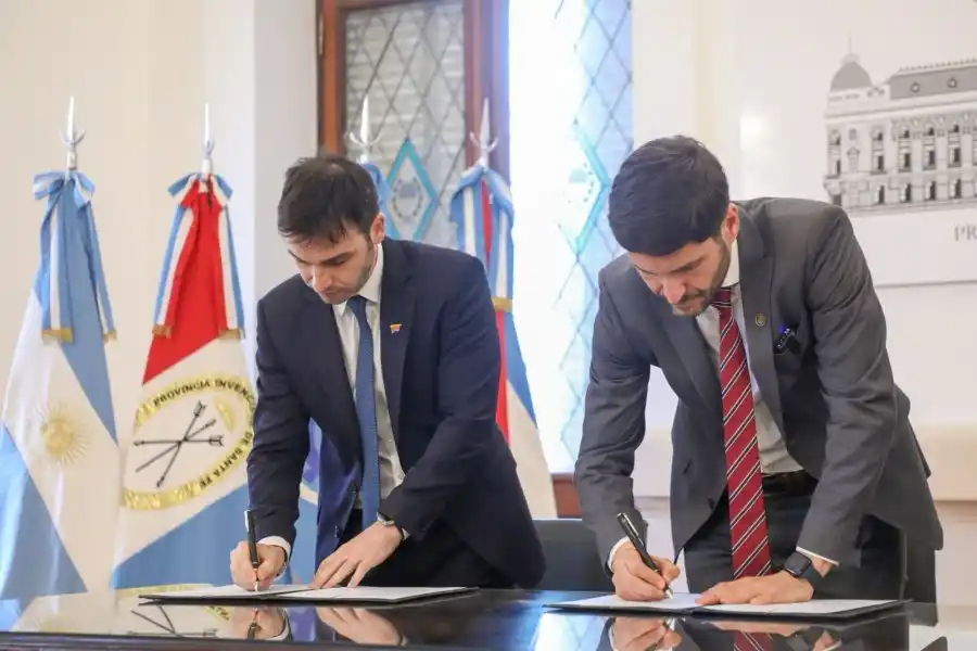 Firma de convenios