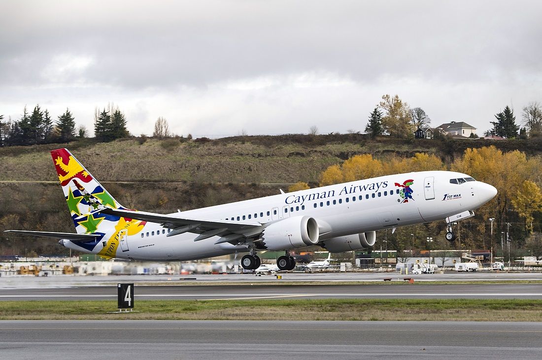 Cayman Airways recibió su primer 737 MAX 8