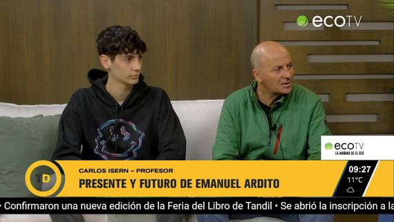 El presente de Emanuel Ardito, jugador de Handball