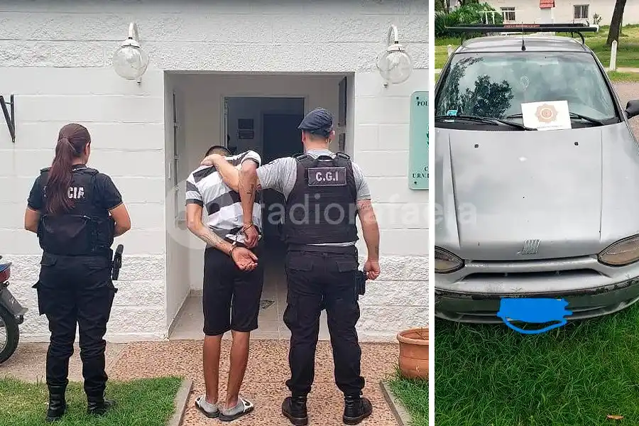 Les hizo un favor a dos personas y cuando se descuidó le robaron el auto: persecución y un detenido