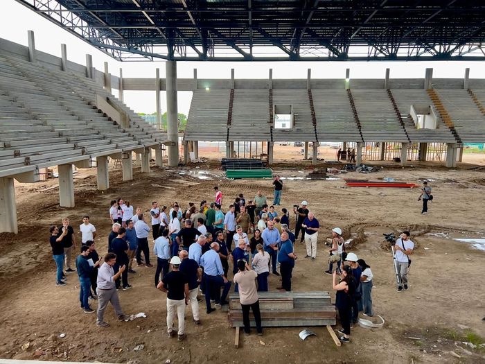 Recorrida en Santa Fe.