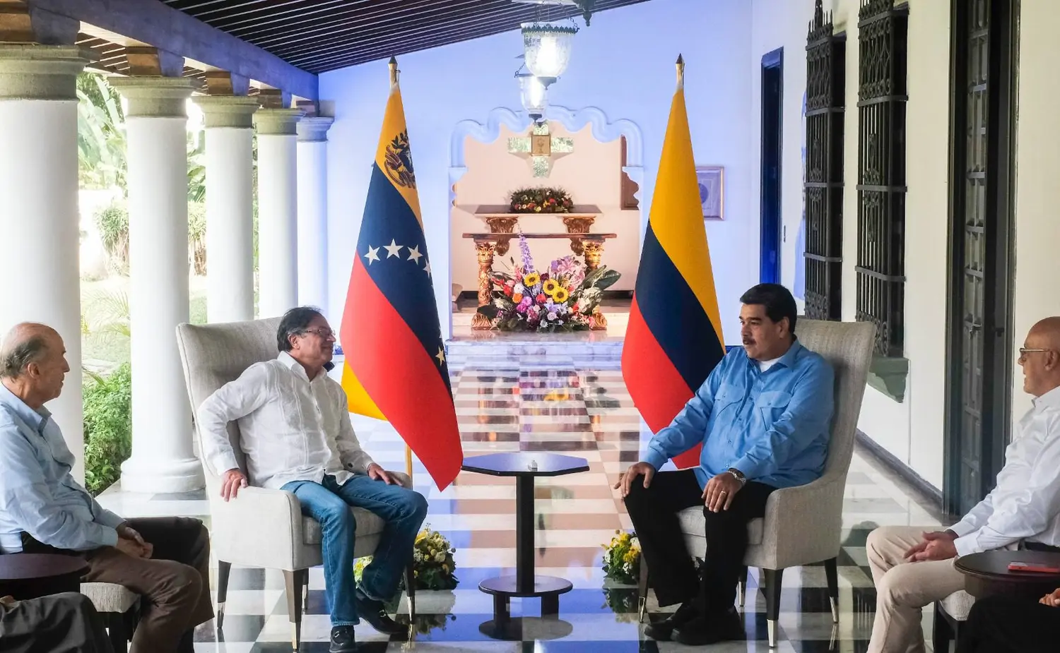 ¡EN DETALLE! La cuarta reunión entre Maduro y Petro