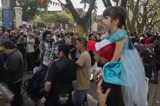 El arte medieval copó Villa Hortensia