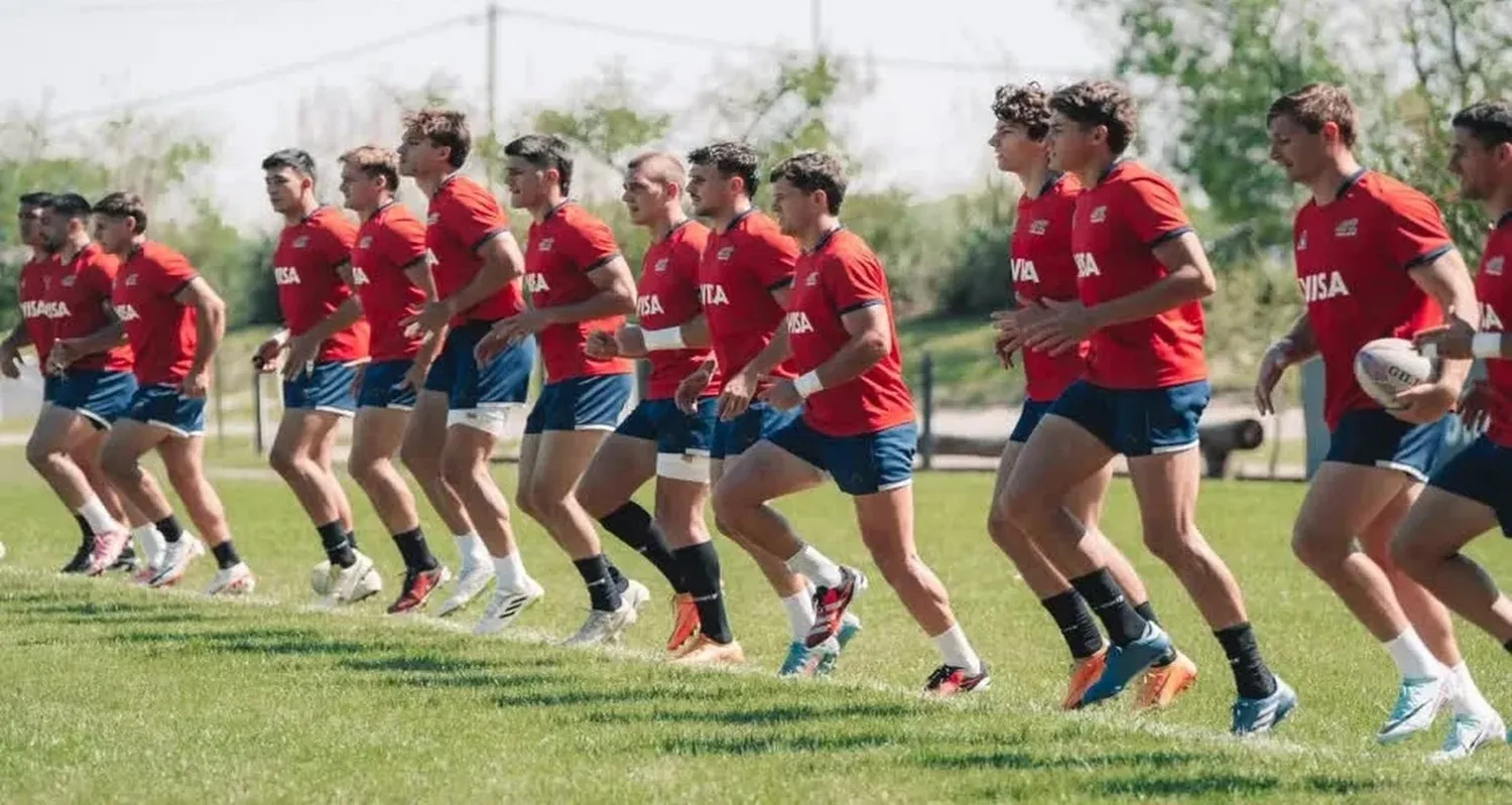 Con todo. Los Pumas 7s se preparan para el Seven de Dubai, a fin de mes. Archivo