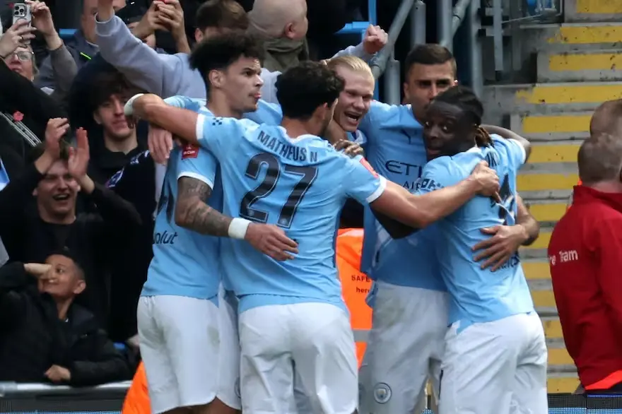 FA Cup: Manchester City goleó a Liverpool con un Haaland imparable y se metió en semifinales