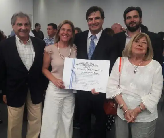 Morchio y Rubattino recibieron sus diplomas como legisladores electos
