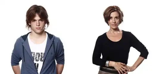 Viviana Saccone está pareja con un actor 25 años menor que ella, que interpretaba a su hijo