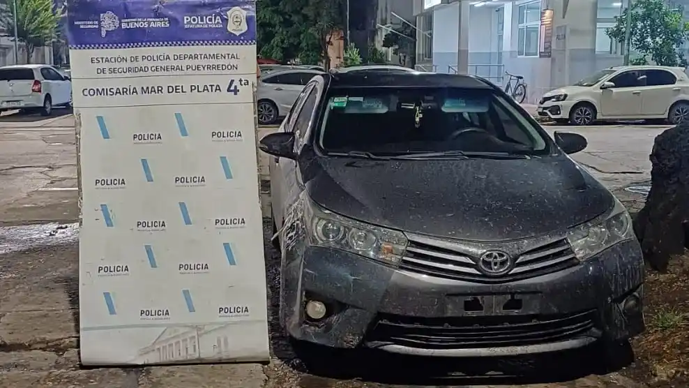 Recuperaron un auto robado tras una persecución