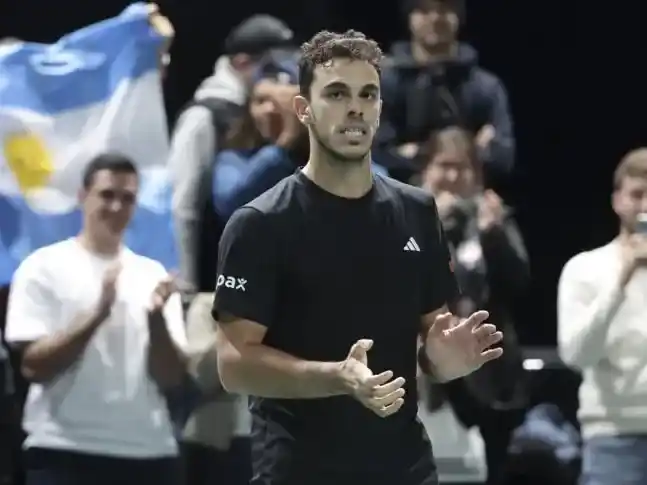 Francisco Cerúndolo, el argentino que más dinero ganó en premios en el año de la ATP.Foto:Jean Catuffe-Getty Images