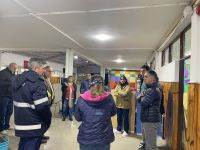 Avanzan con los trabajos de gas en la Escuela 53 y esperan que esta semana se retomen las clases