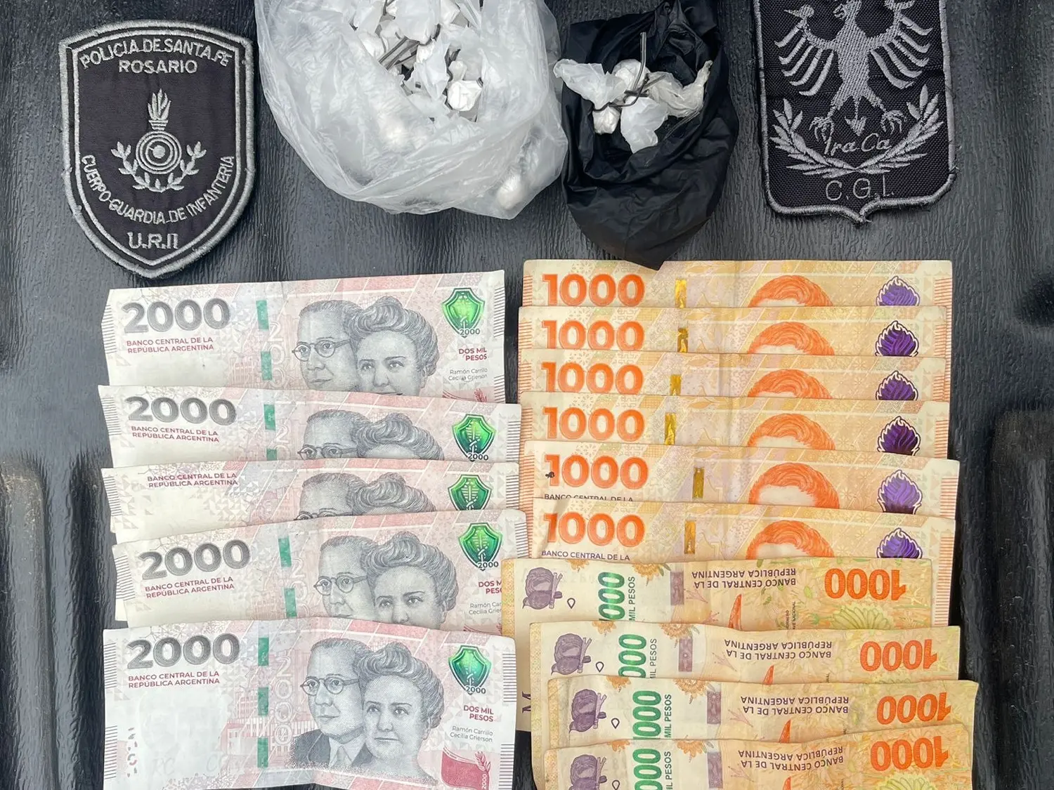 Dos detenidos con droga en la zona oeste
