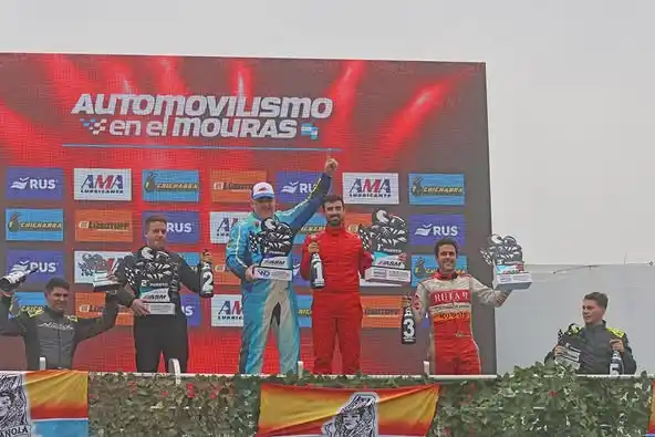 Juanchi Gárriz subió al podio en el “Roberto Mouras” de La Plata