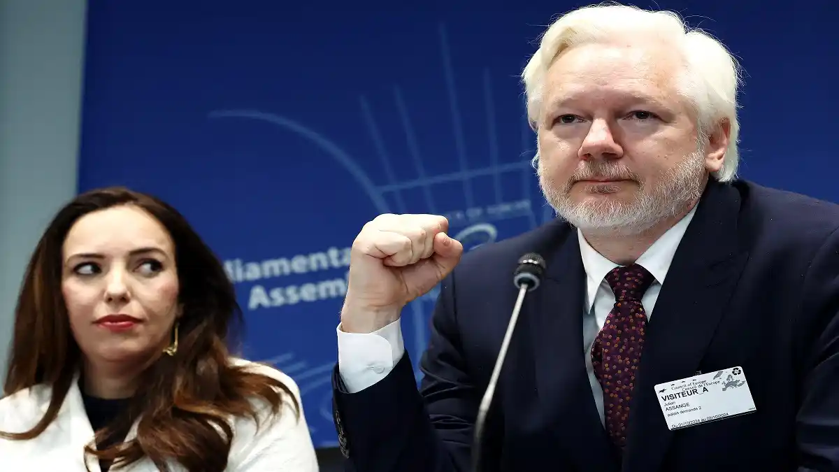 «Me declaré culpable de haber hecho periodismo»: habla Julian Assange por primera vez tras salir en libertad