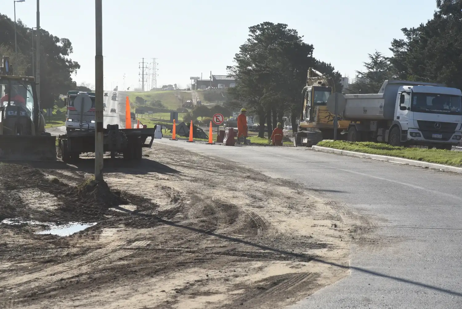 Obras en ruta 226 y rotonda de Reforma Universitaria - 6