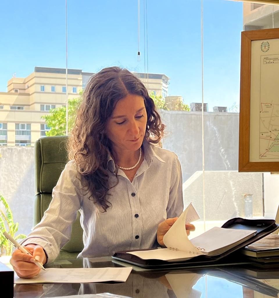 Leticia Di Gregorio. senadora por el departamento General López.