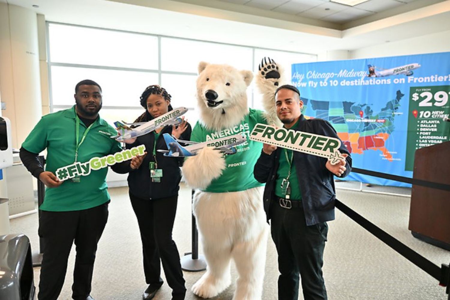 Frontier Airlines launches new Chicago – Midway routes