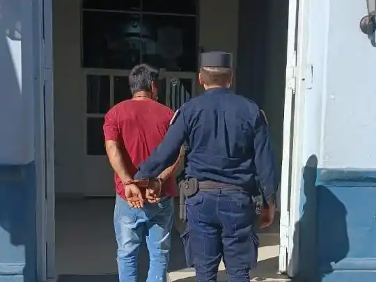 Atacó e hirió a la policía con una botella rota cuando lo sorprendieron robando en una casa