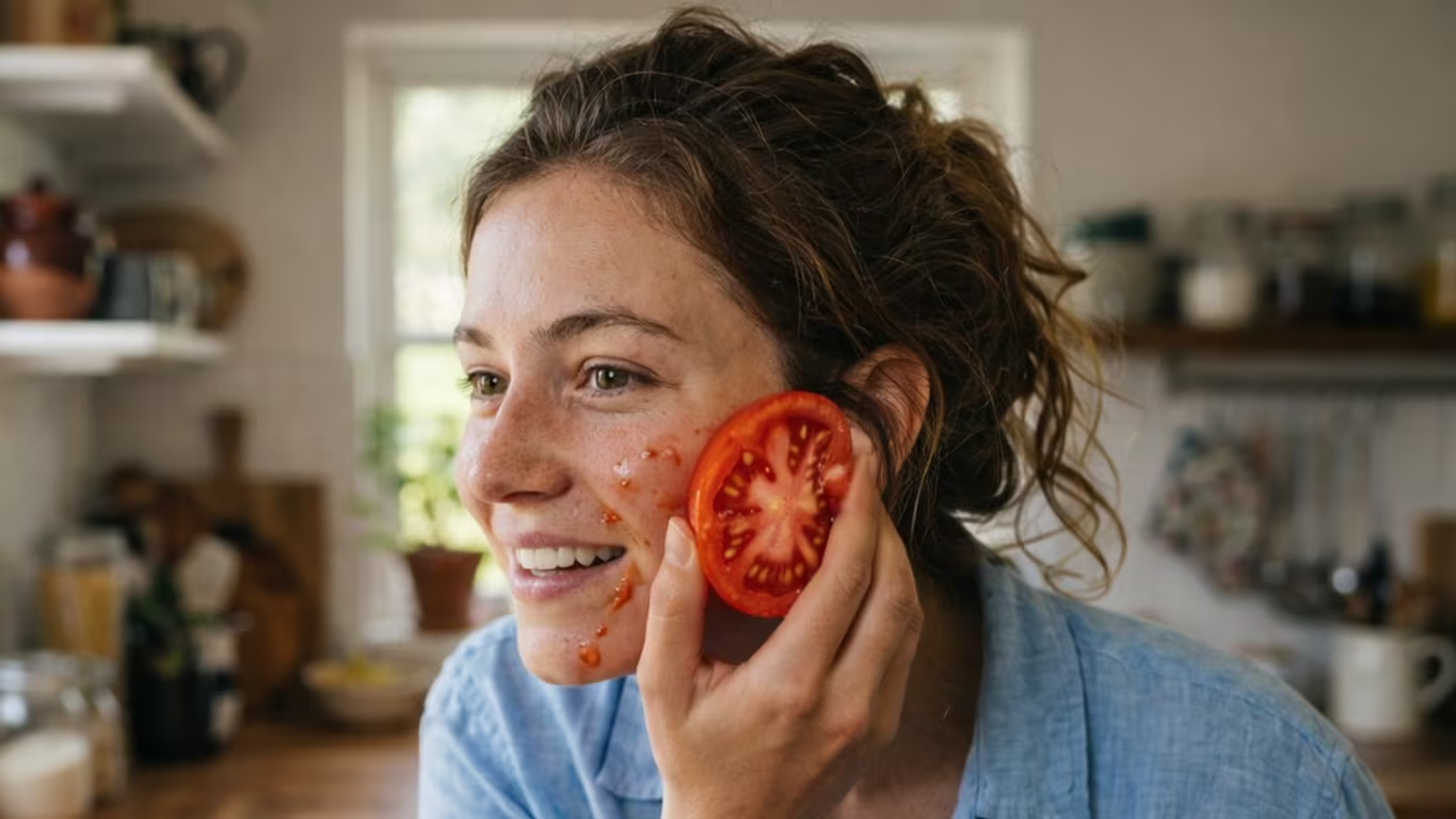 ¿Sirve pasarse tomate por la cara? Beneficios y precauciones según dermatólogos