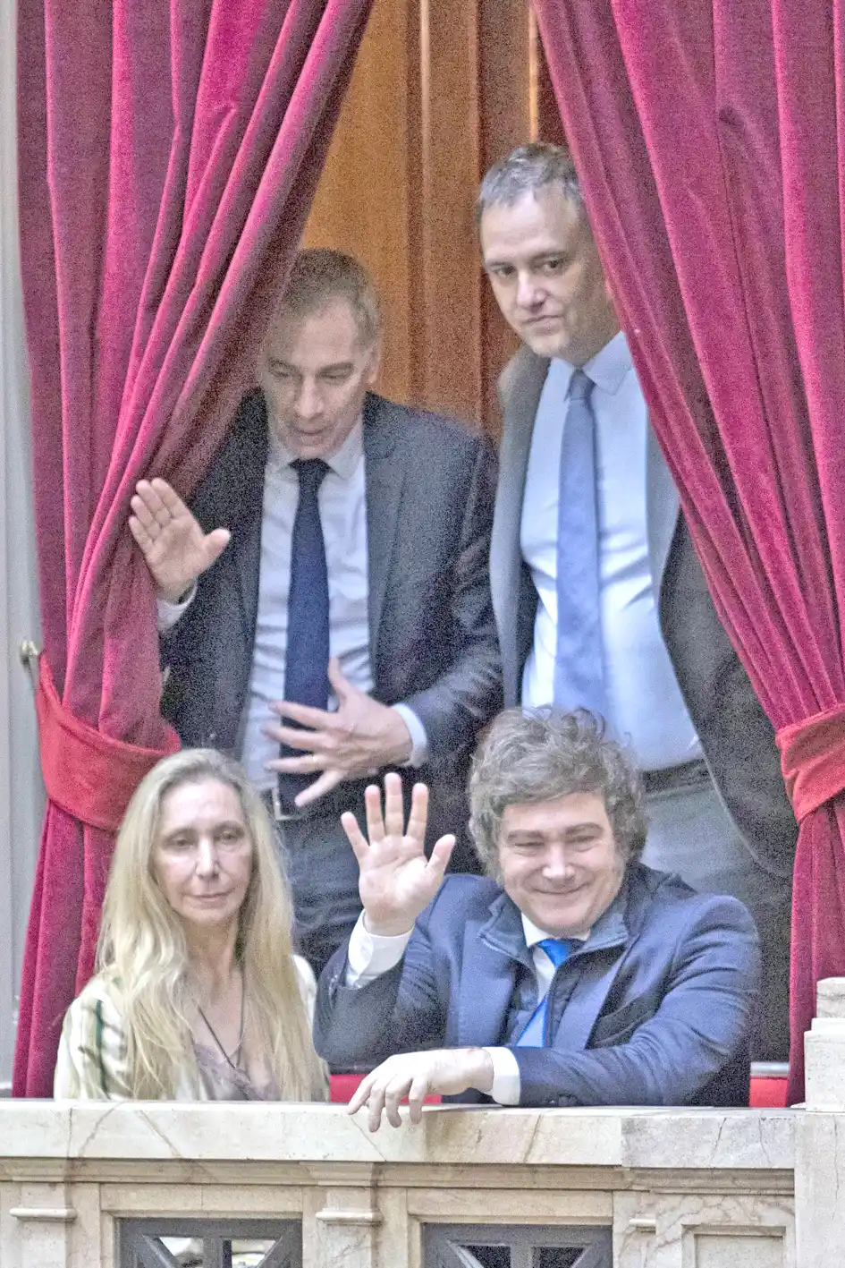 El Presidente, en el Congreso de la Nación.