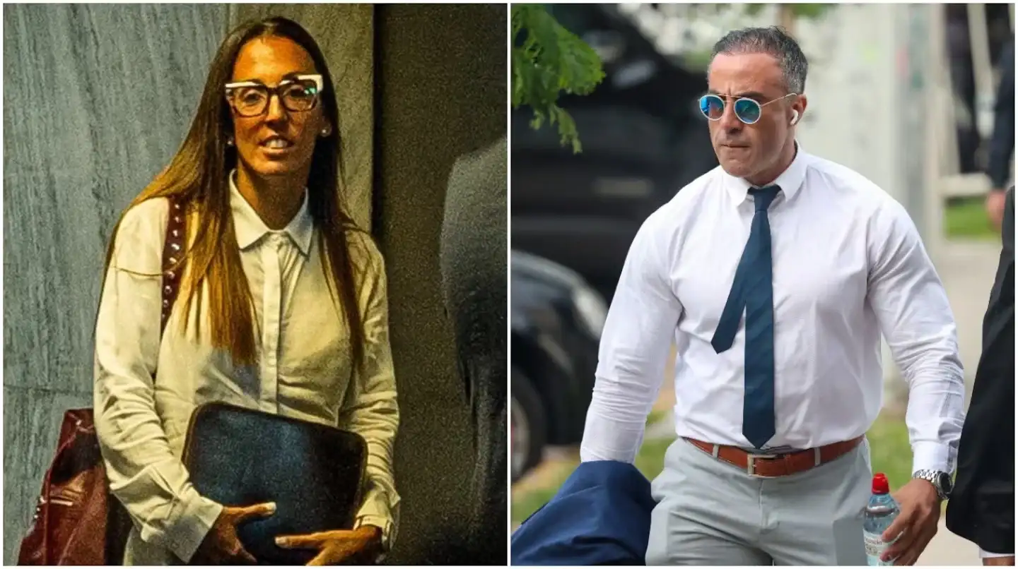 Leopoldo Luque y Agustina Cosachov, dos de los imputados en el juicio por la muerte de Maradona.