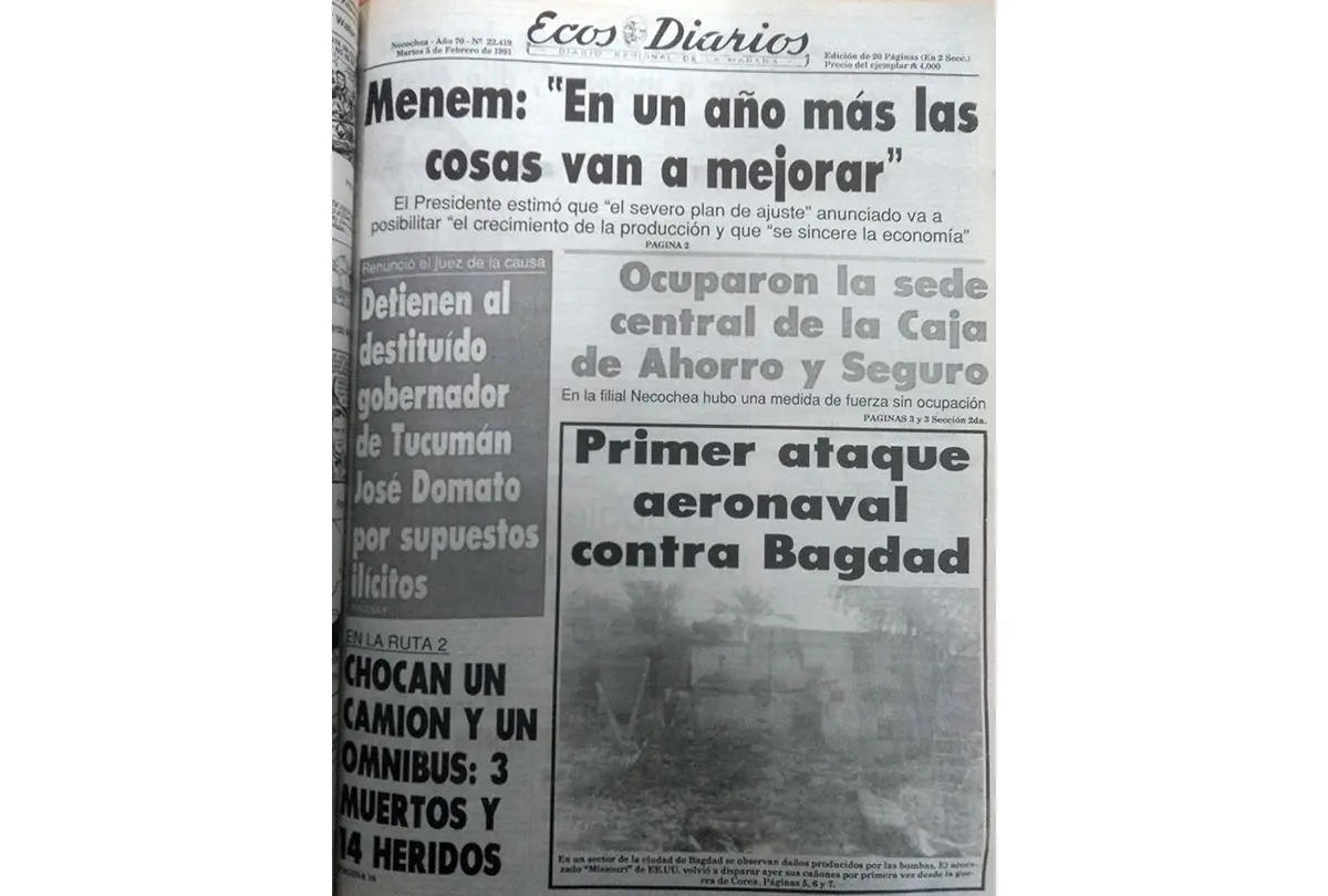 Martes 5 de febrero de 1991