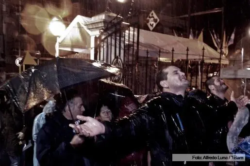 La lluvia no impidió que miles de fieles concurran al santuario de San Cayetano