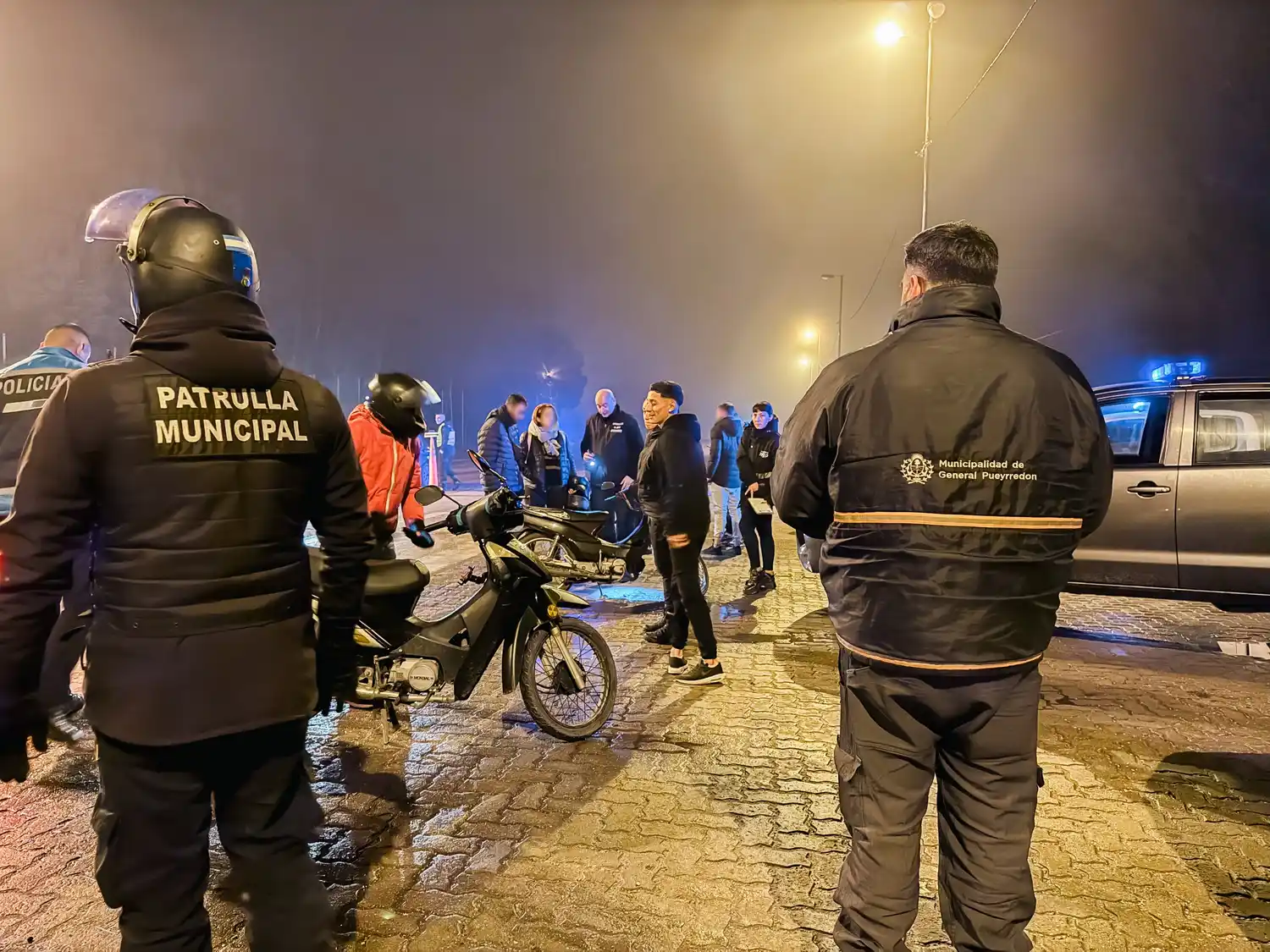 Personal del Cuerpo de Patrulla Municipal (CPM), Tránsito, Grupo de Prevención Motorizada (GPM) y Policía de la Provincia de Buenos Aires realizó recorridas y operativos preventivos